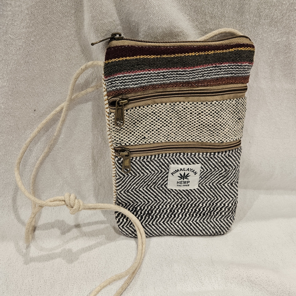 Himalayan Hemp Multicolor Crossbody Bag